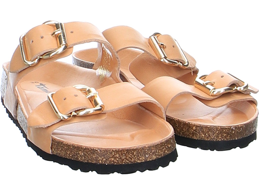 TAMARIS Sportliche Sandalen silber Da.-Pantolette