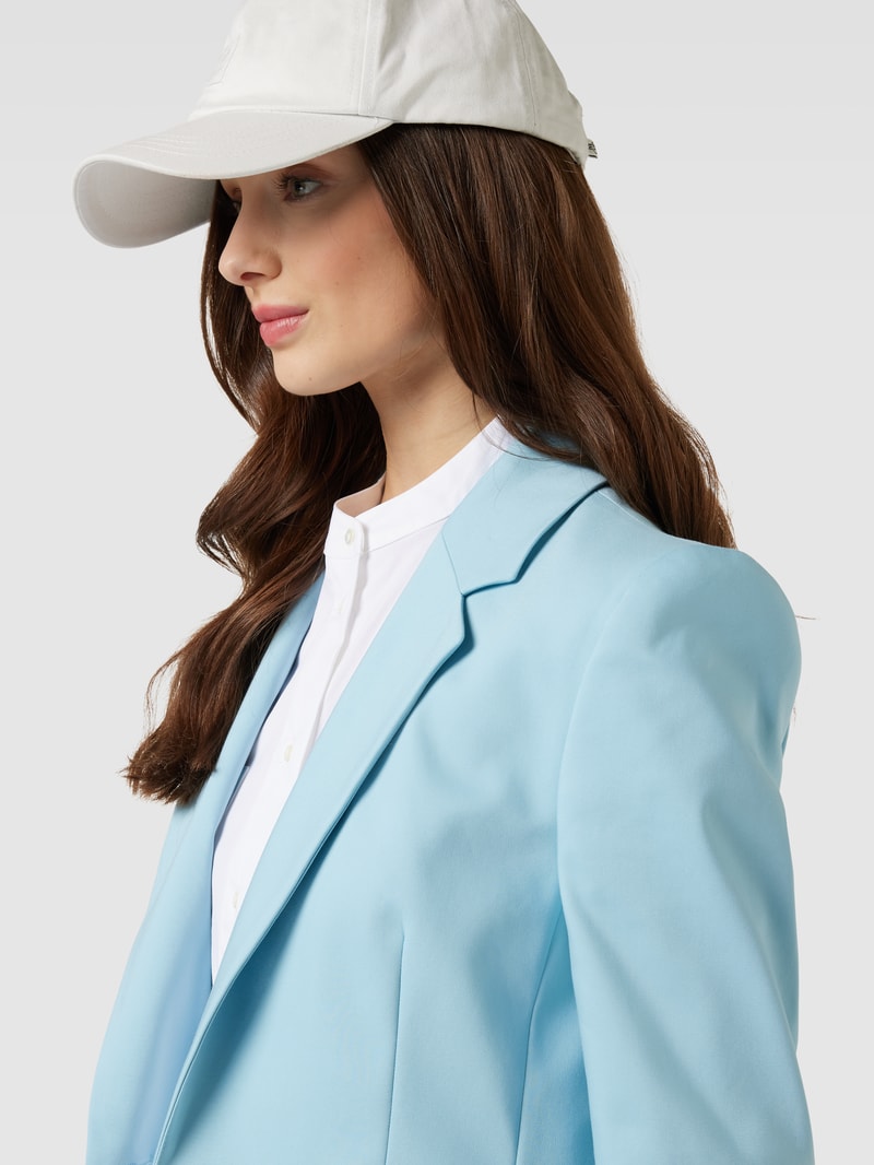 Blazer mit Knopfverschluss Modell 'ATLIN' in eisblau