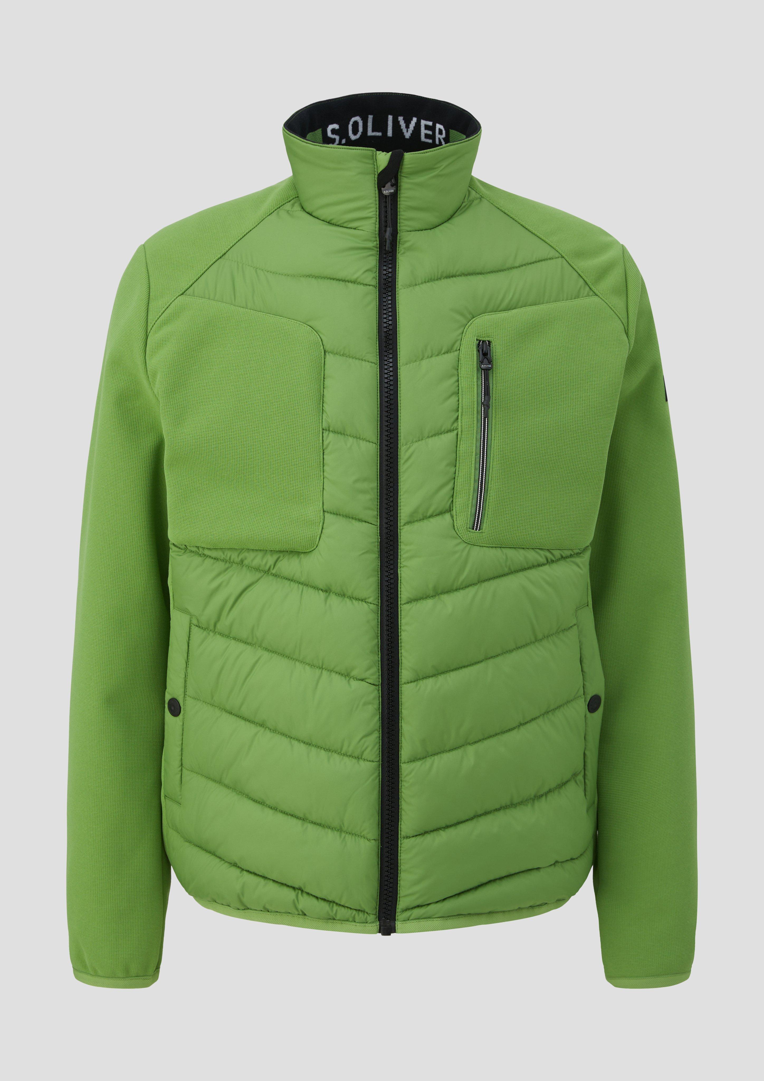 Softshelljacke mit Kontrastdetails  2140534-7450