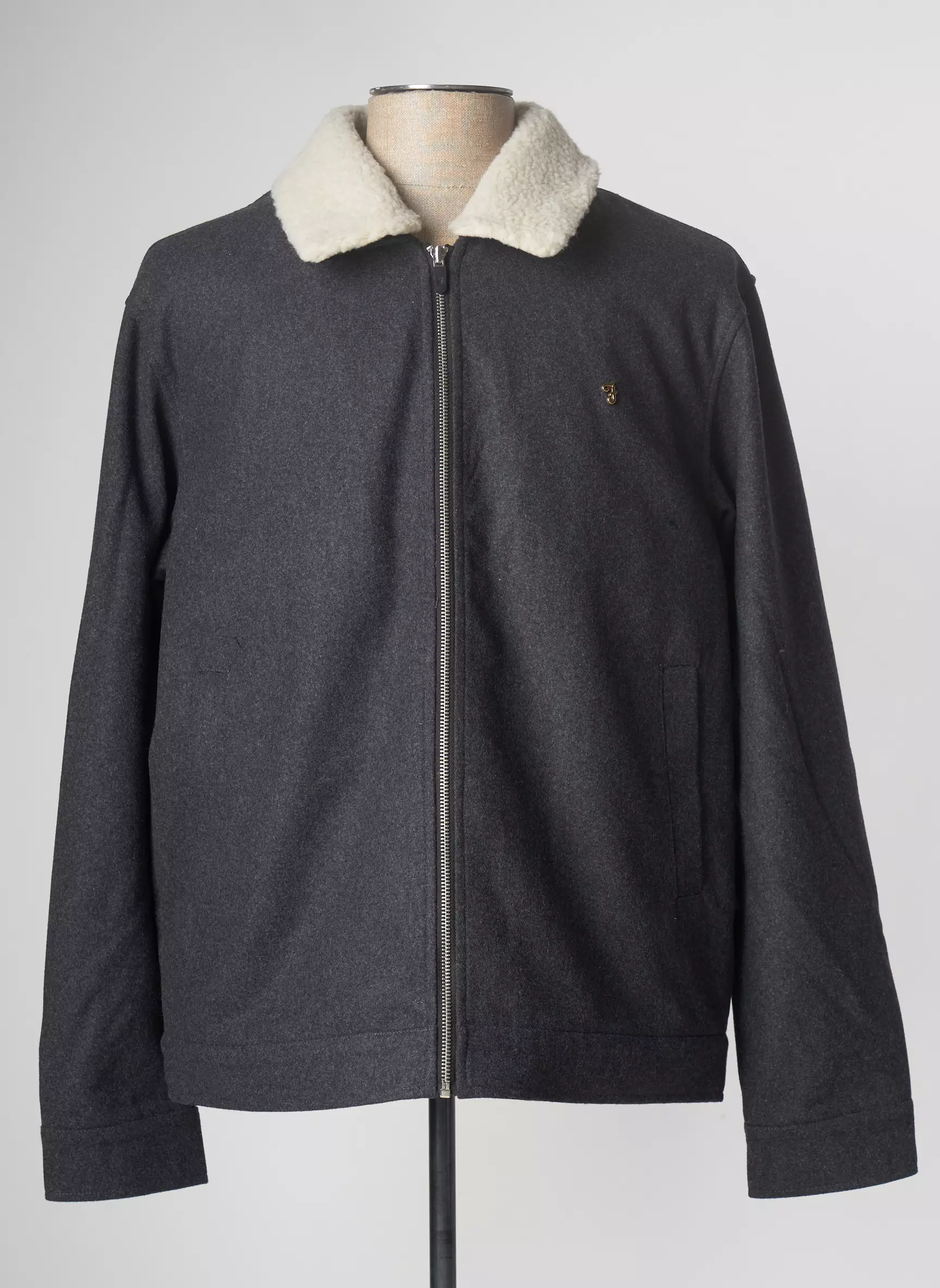 Farah Blousons Homme couleur gris