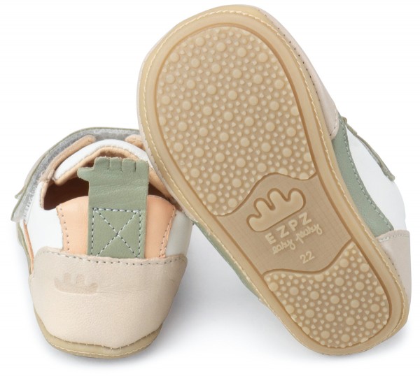 Easy Peasy ~ My Pre Basket Klett Lauflerner ~ Grün/Beige