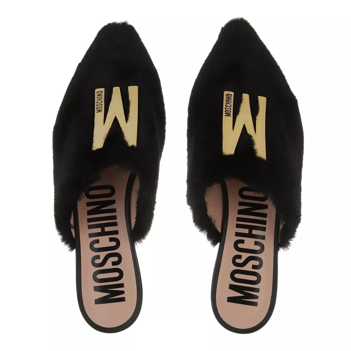 MOSCHINO Sabots schwarz Mule