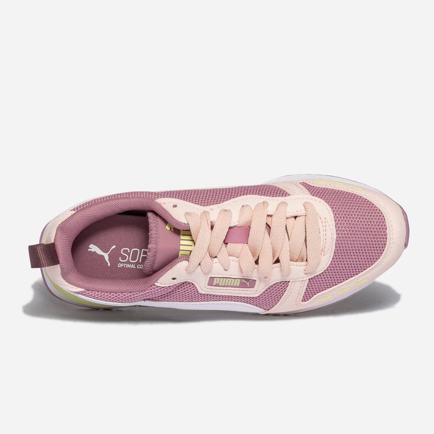 Tennis PUMA rose, lilas, prune et vert