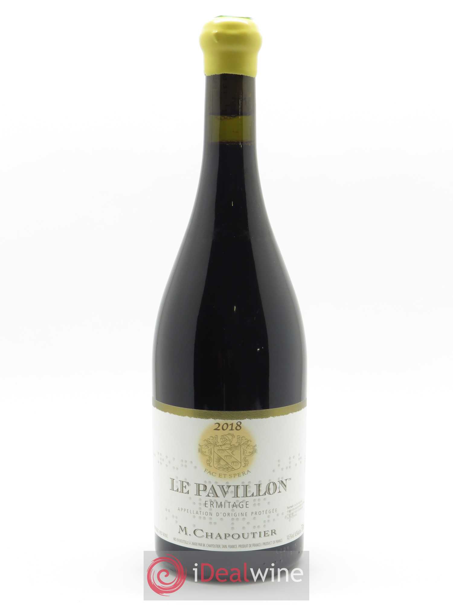 Hermitage Ermitage Le Pavillon Chapoutier  2018 - Lot de 1 Bouteille