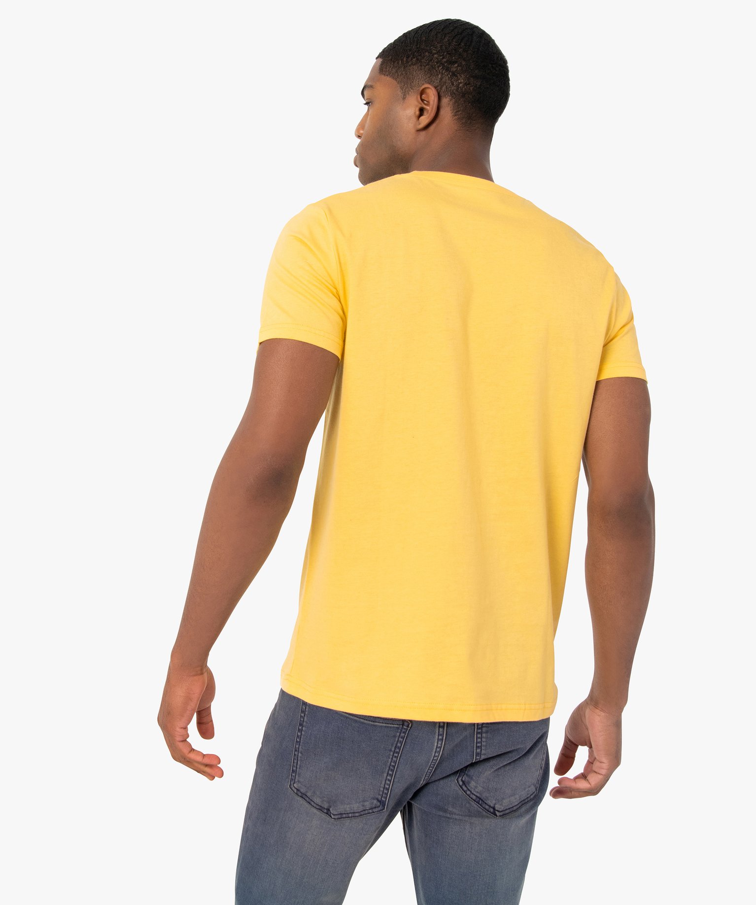 Tee-shirt homme avec motif XXL – Street Fighter jaune | GEMO