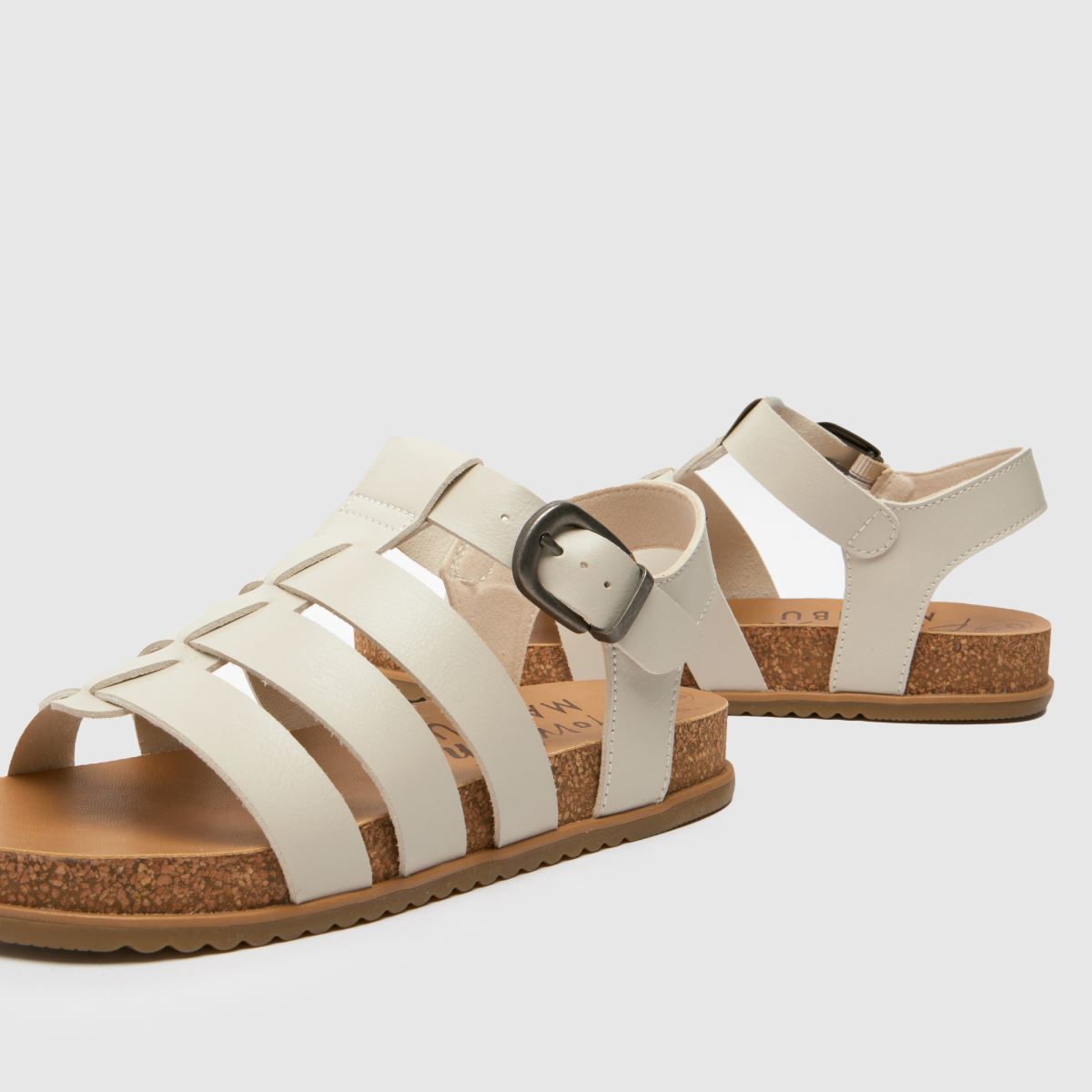 Sandali Blowfish Malibu fillip v umazano beli barvi