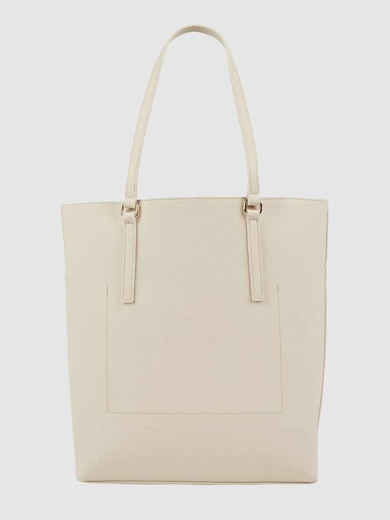Shopper in Leder-Optik Modell 'Laksa' in ecru