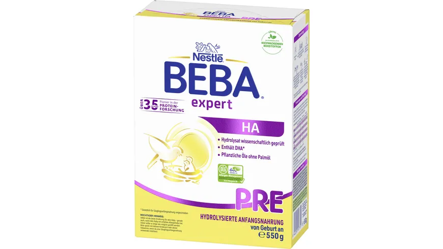 Nestlé Beba Expert HA Pre Anfangsnahrung 550 g