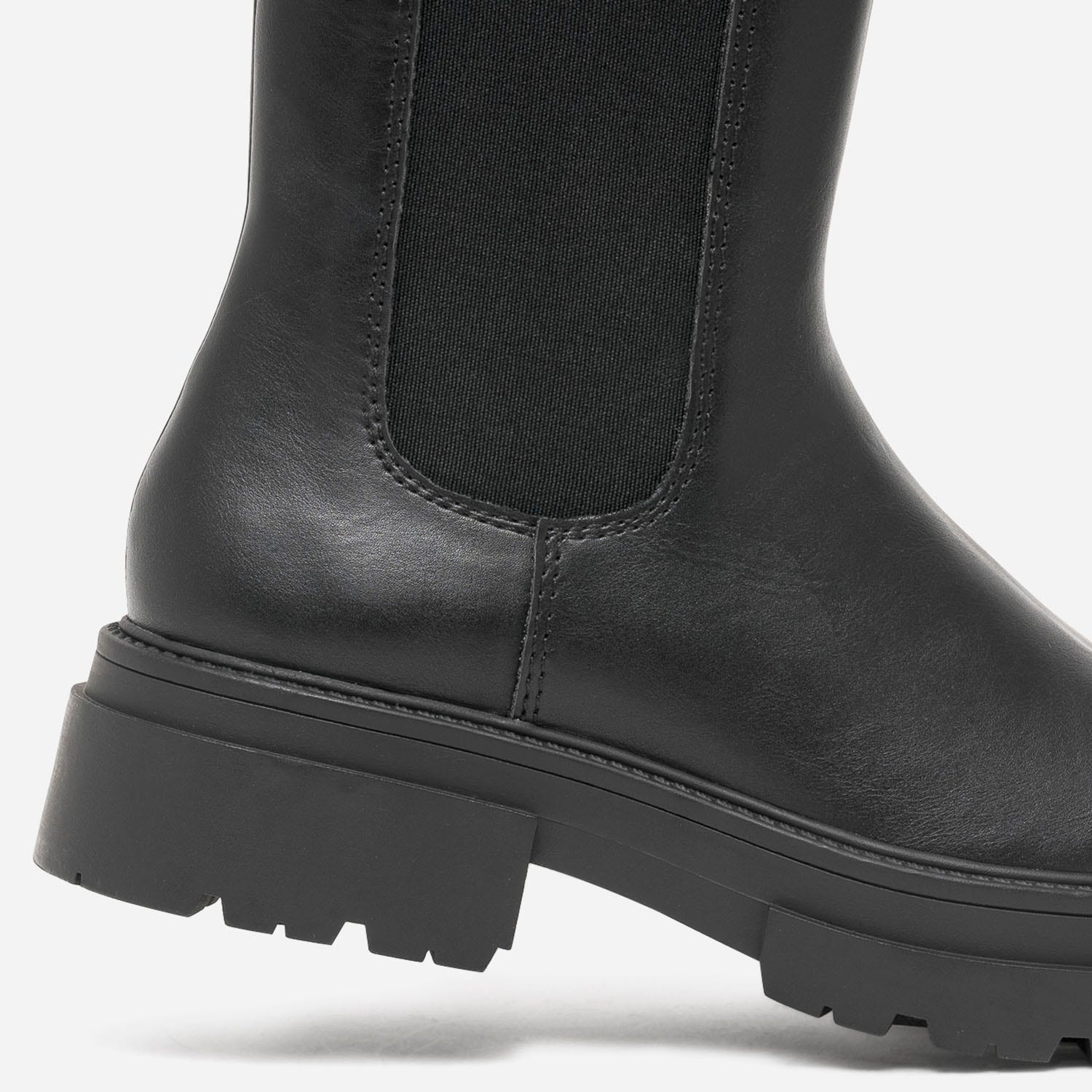 Chelsea boots TEXTO noir à tige mi-haute