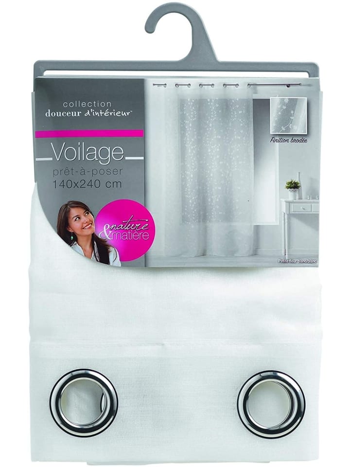 Douceur d’Intérieur Gardine in weiß günstig kaufen