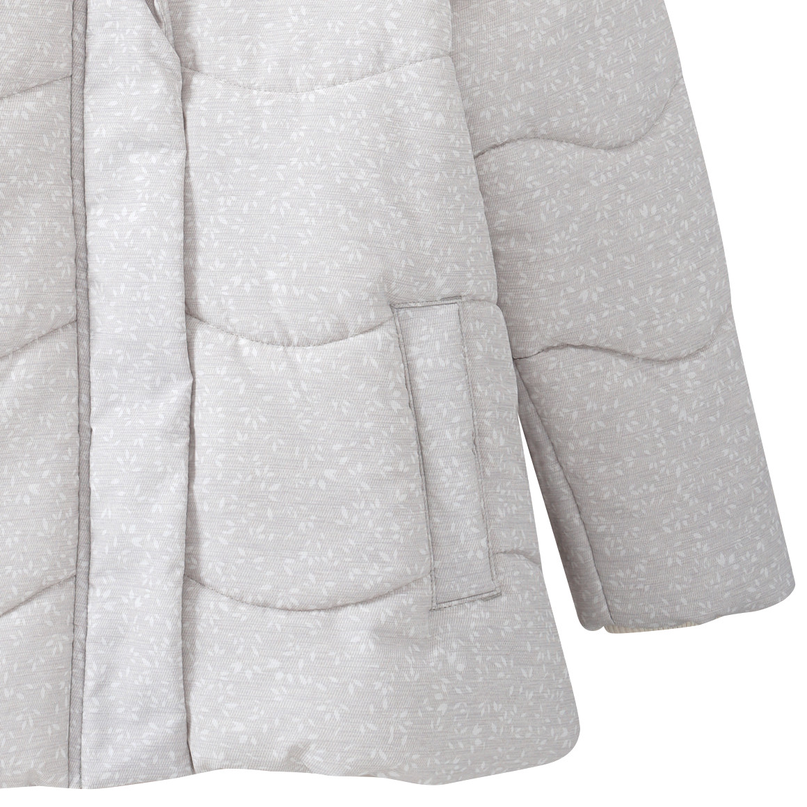 Mädchen Winterjacke mit Allover-Muster