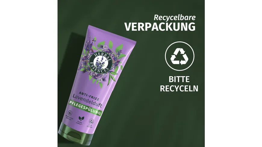 Herbal Essences Anti-Frizz Lavendelduft Pflegespülung 250 ml