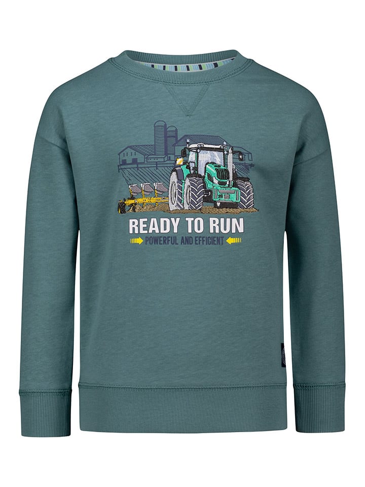 Salt and Pepper Sweatshirt in Petrol günstig kaufen