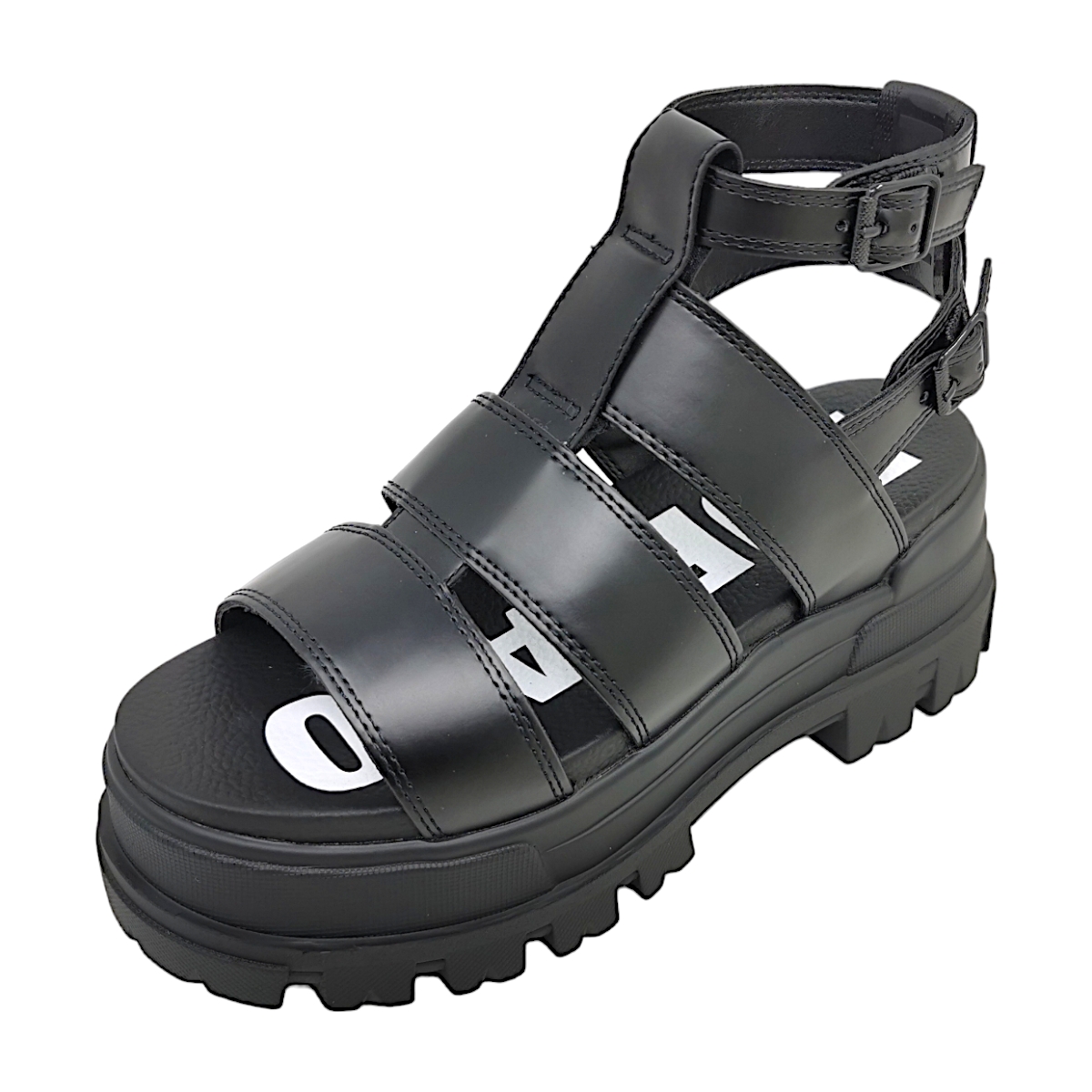 Buffalo ASPHA GLD SANDAL PLATFORM BN16020251 Schwarz Black