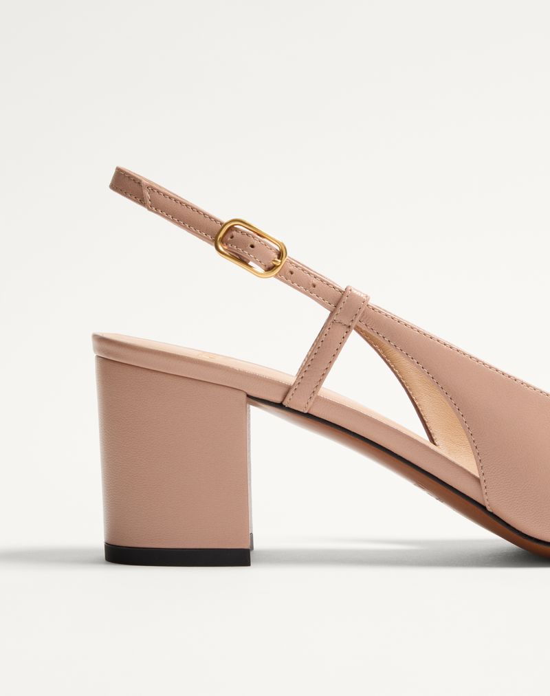 Bomba Slingback de pele de cabra Valet Du Roi 60 mm