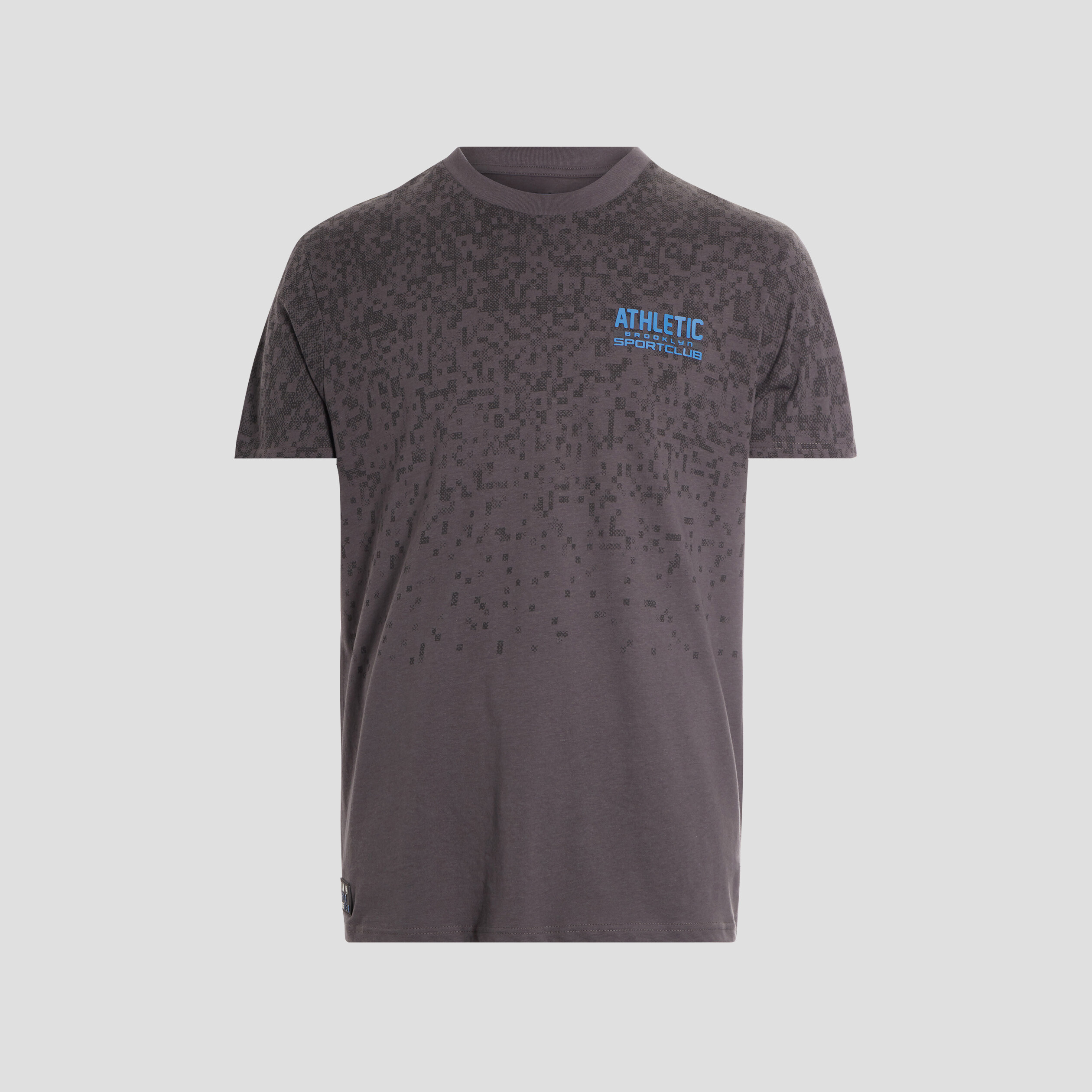 T-shirt manches courtes gris foncé homme | La Halle
