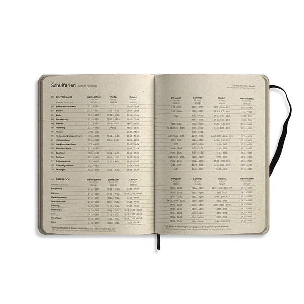 MATABOOKS - KALENDER SAMAYA 2024 FARBE: PURPLE (DE/EN) - Kalender