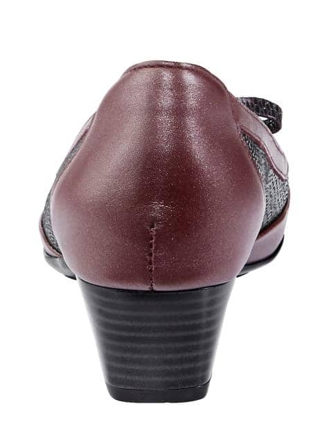 Pumps aus superflexiblem Leder