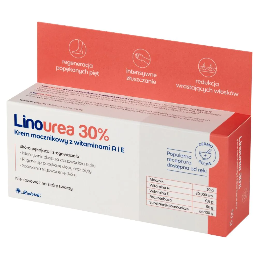 Κρέμα Linourea 30% Ουρία με Βιταμίνες Α και Ε -
