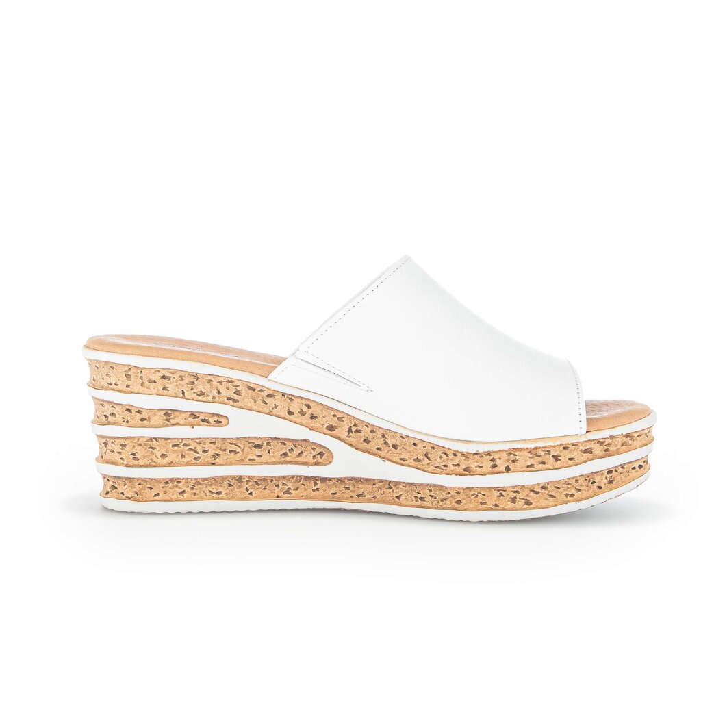 Gabor fashion Pantolette weiß