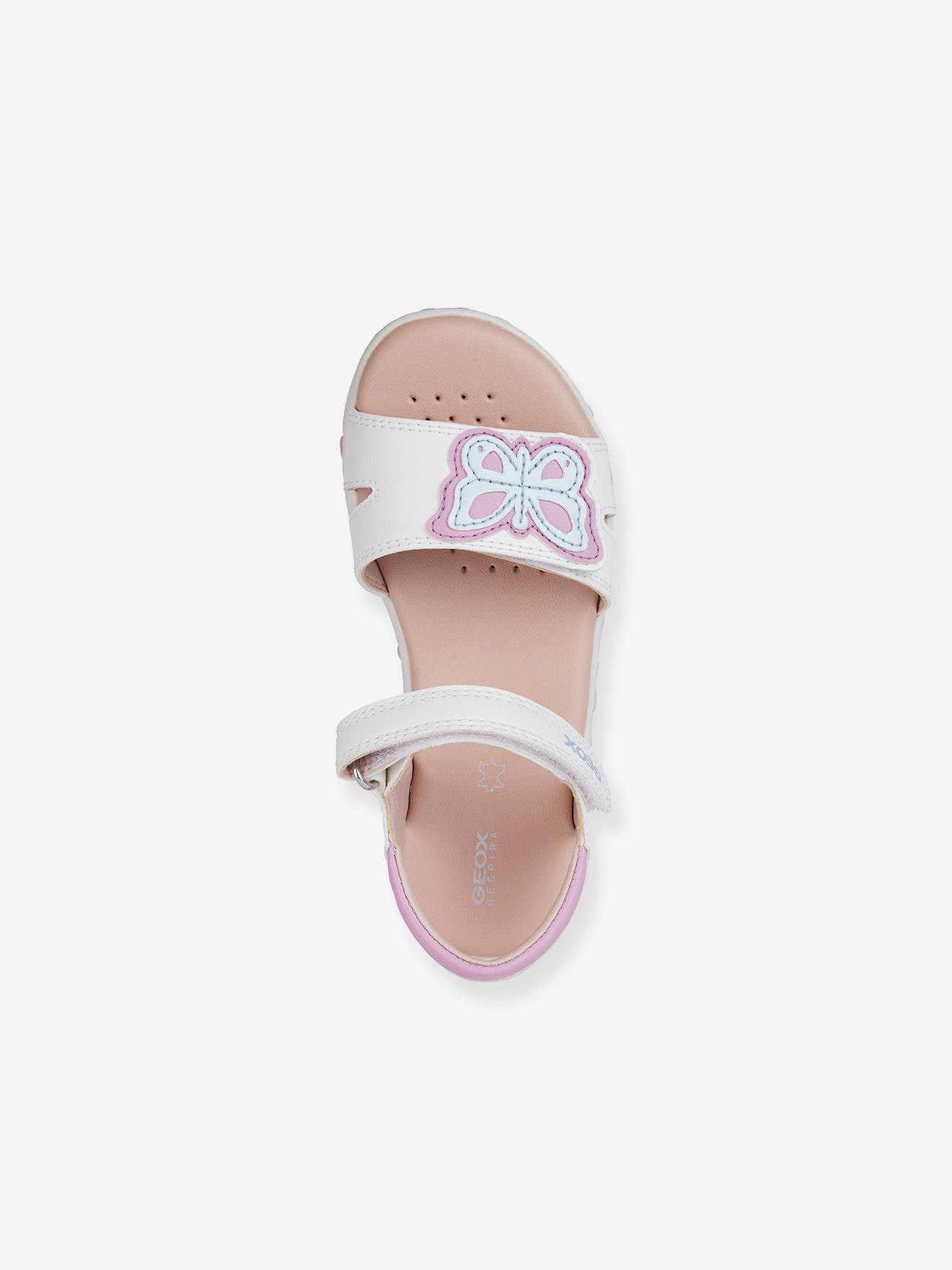 Geox Mädchen Sandalen J458ZA Haiti Girl GEOX - weiß