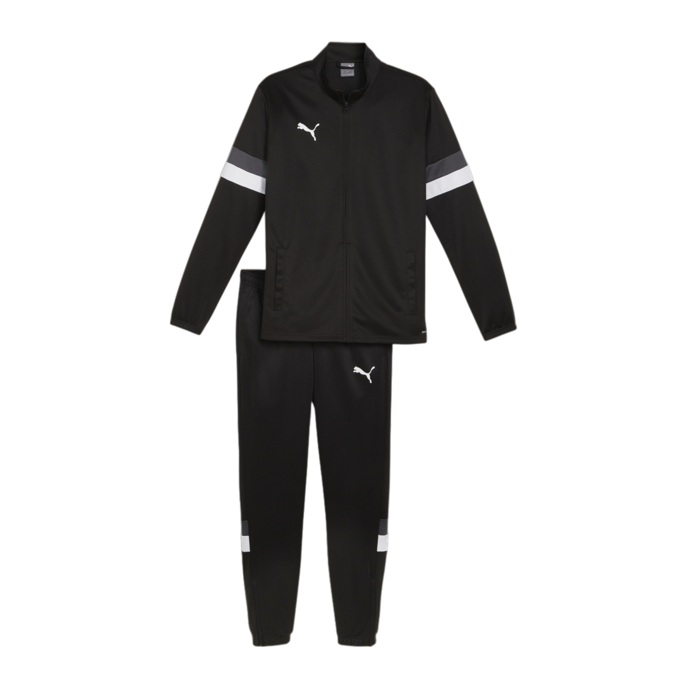 PUMA teamRISE Trainingsanzug Schwarz F03