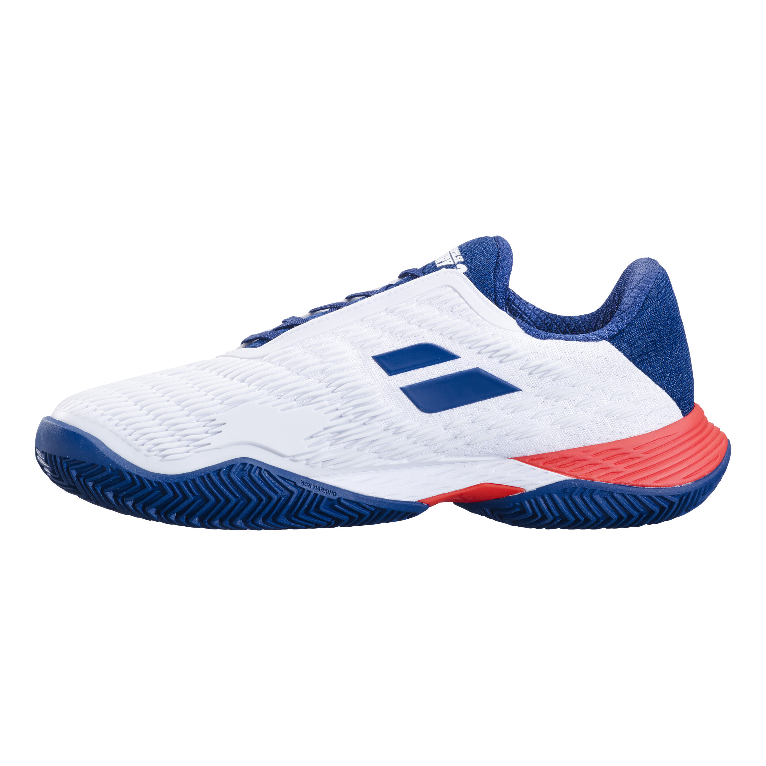 Propulse Fury 3 Sandplatzschuh Herren - Weiß, Dunkelblau
