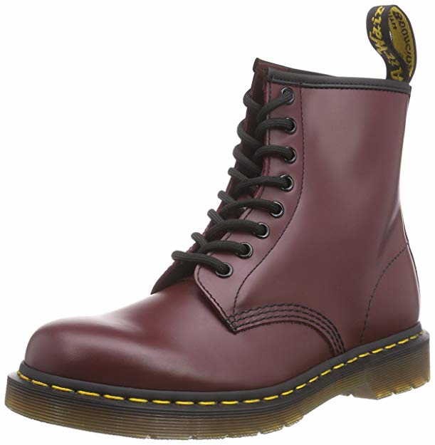 DR. MARTENS Schnür-Stiefeletten rot 8 Eye