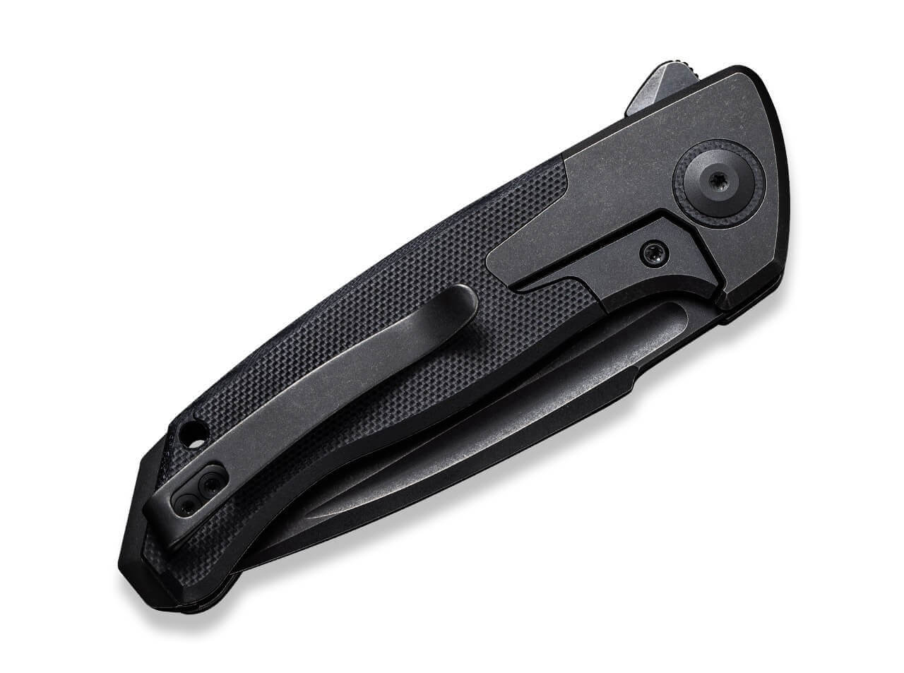 Press Check Titanium G10 All Black DP