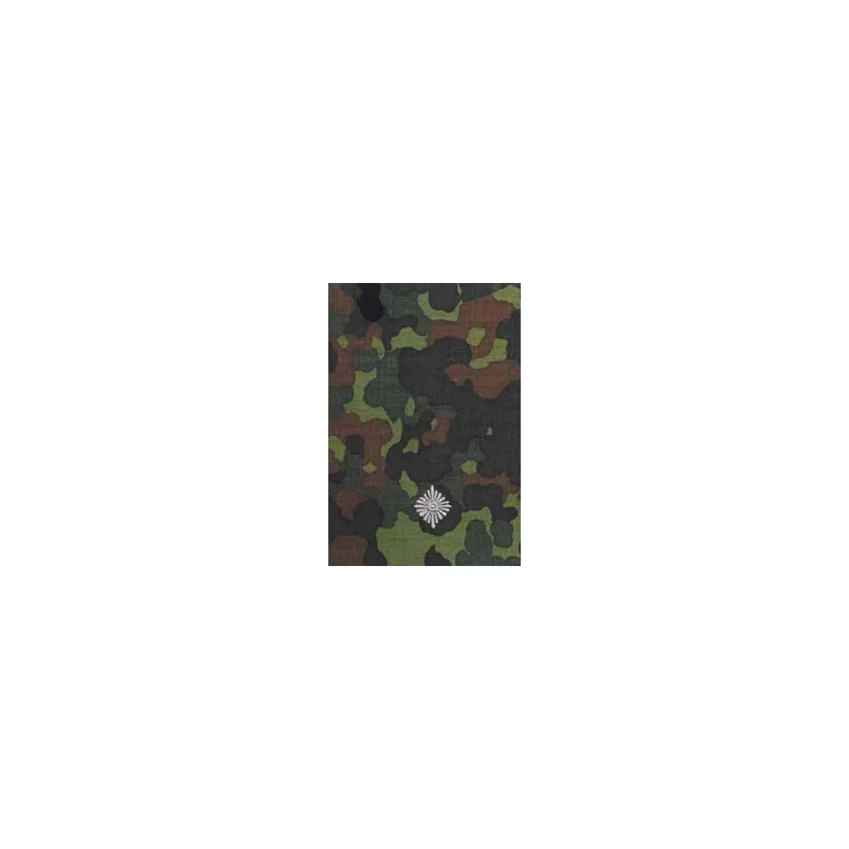 BW Rangabzeichen flecktarn/silber Leutnant