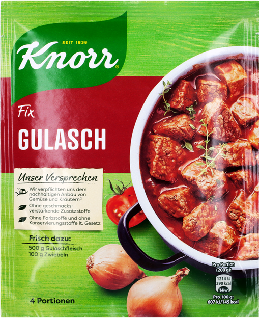 Knorr Fix Gulasch