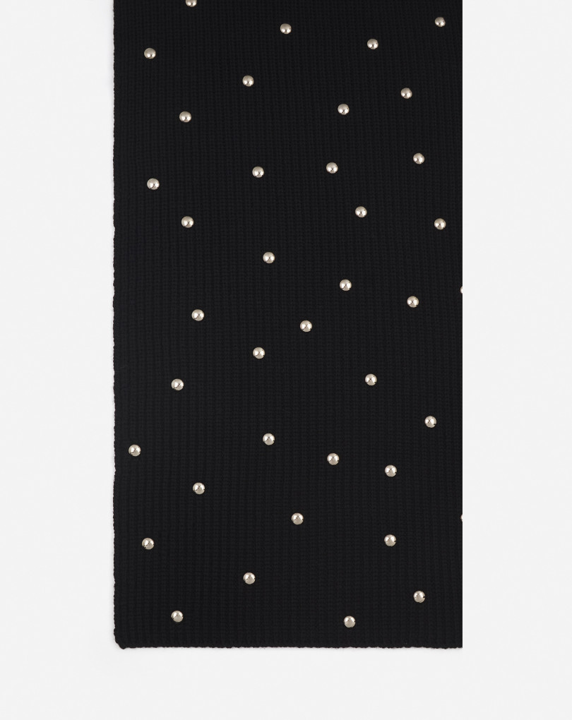 ECHARPE EN LAINE AVEC STUDS