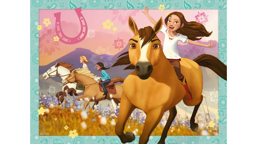 Ravensburger Puzzle - Spirit - wild und frei - Spirit der wilde Mustang, 150 Teile
