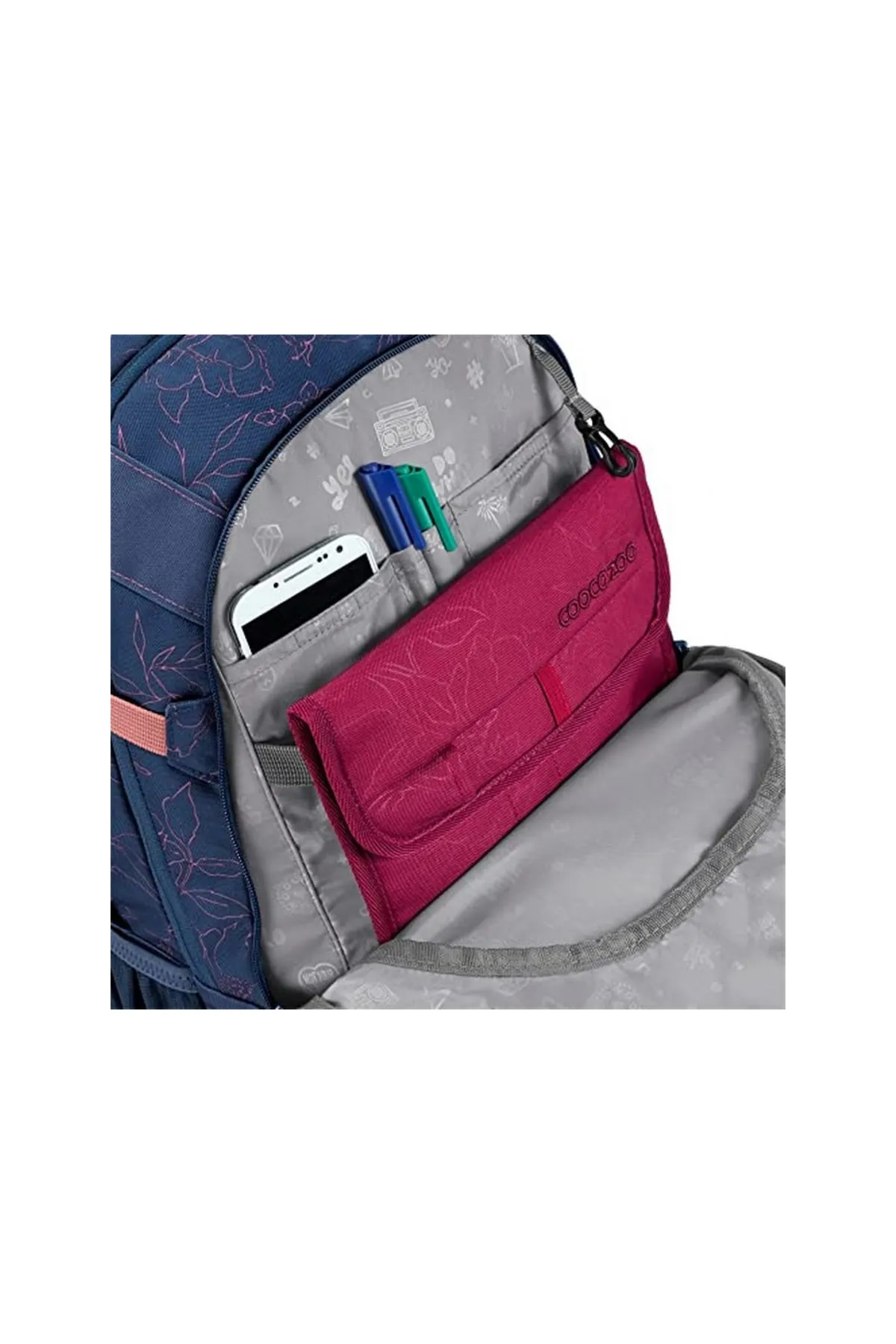 Coocazoo  Rucksack - Blau - Unifarben