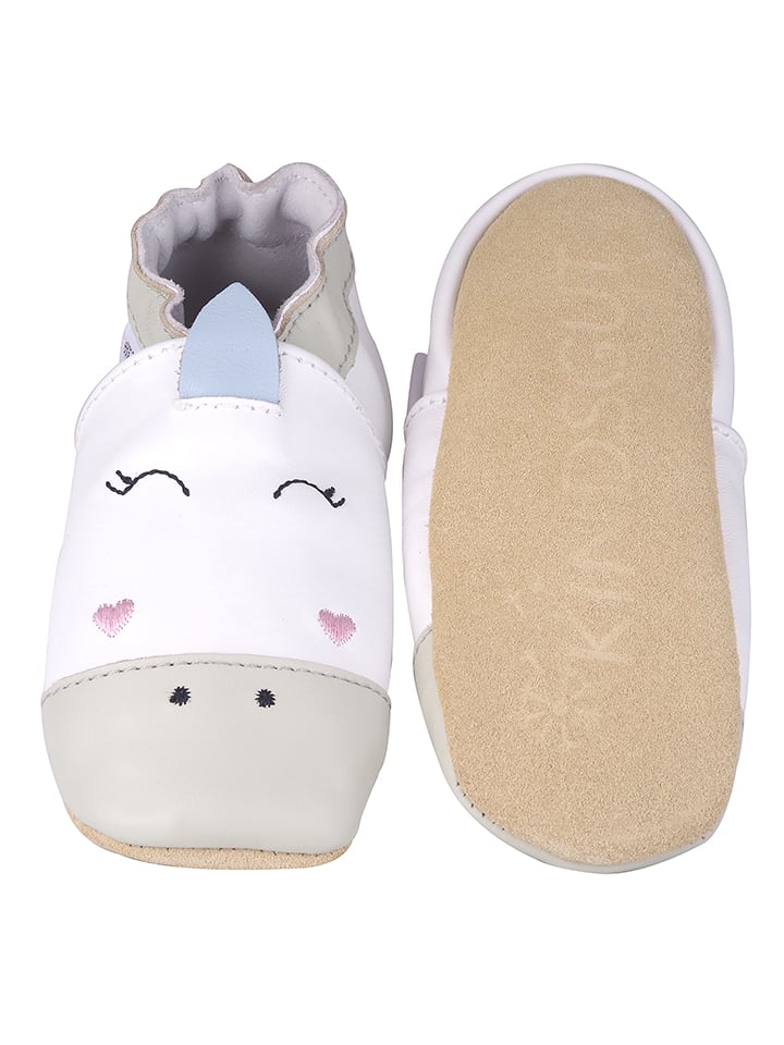 Kindsgut Leder-Krabbelschuhe 