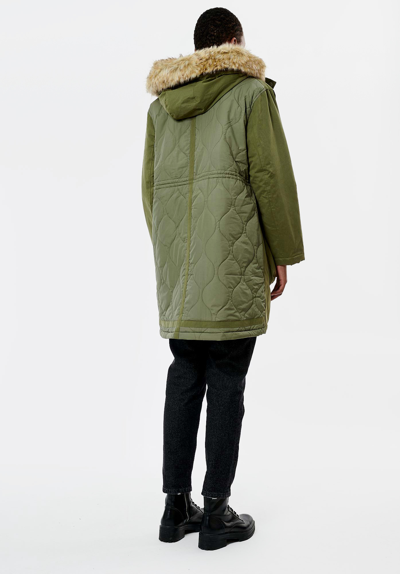 PARY   Parka kaki femme
