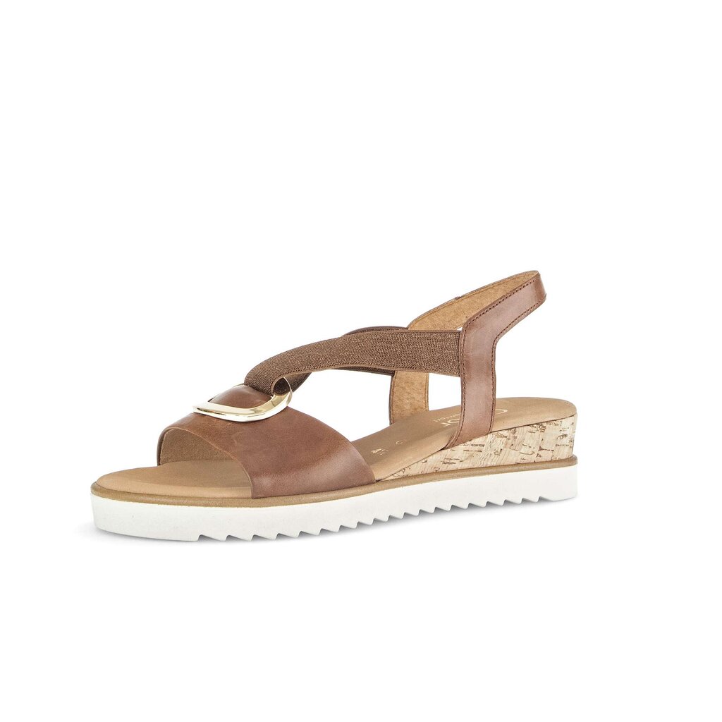 Gabor comfort Keilsandalette braun
