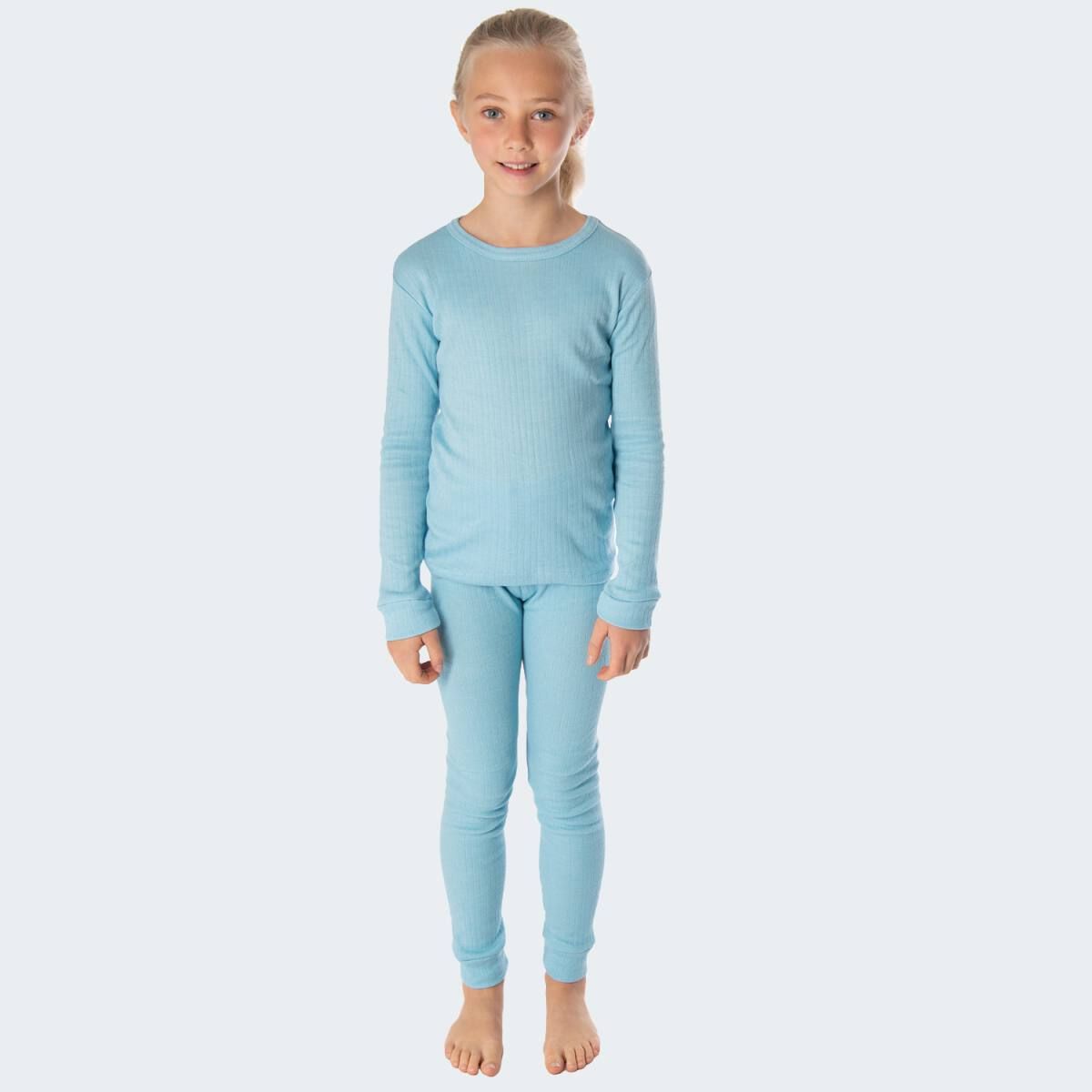 Black Snake Cuddle Blau 2-Pack Kinder Thermounterwäsche Set