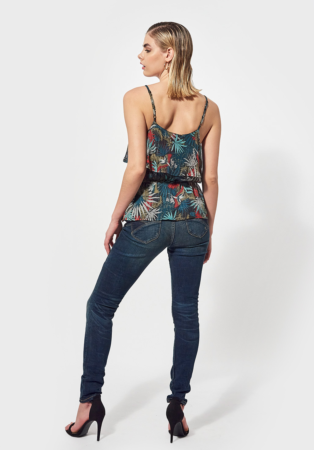 JELLY  Top Femme imprimé fleuri