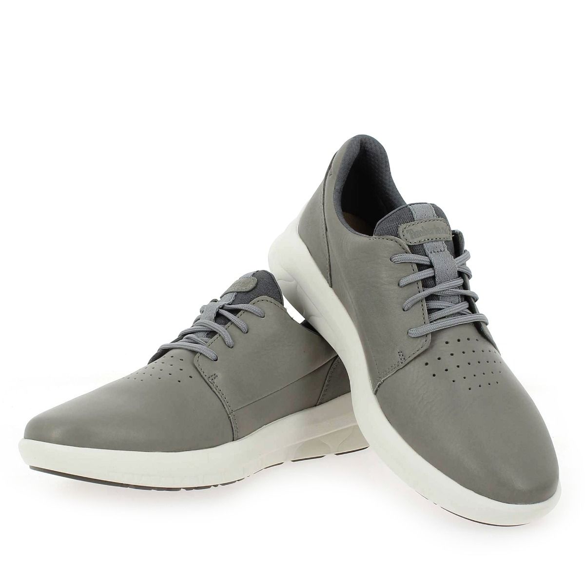 Timberland  BRADSTREET ULTRA LEATHER OXFORD - Gris