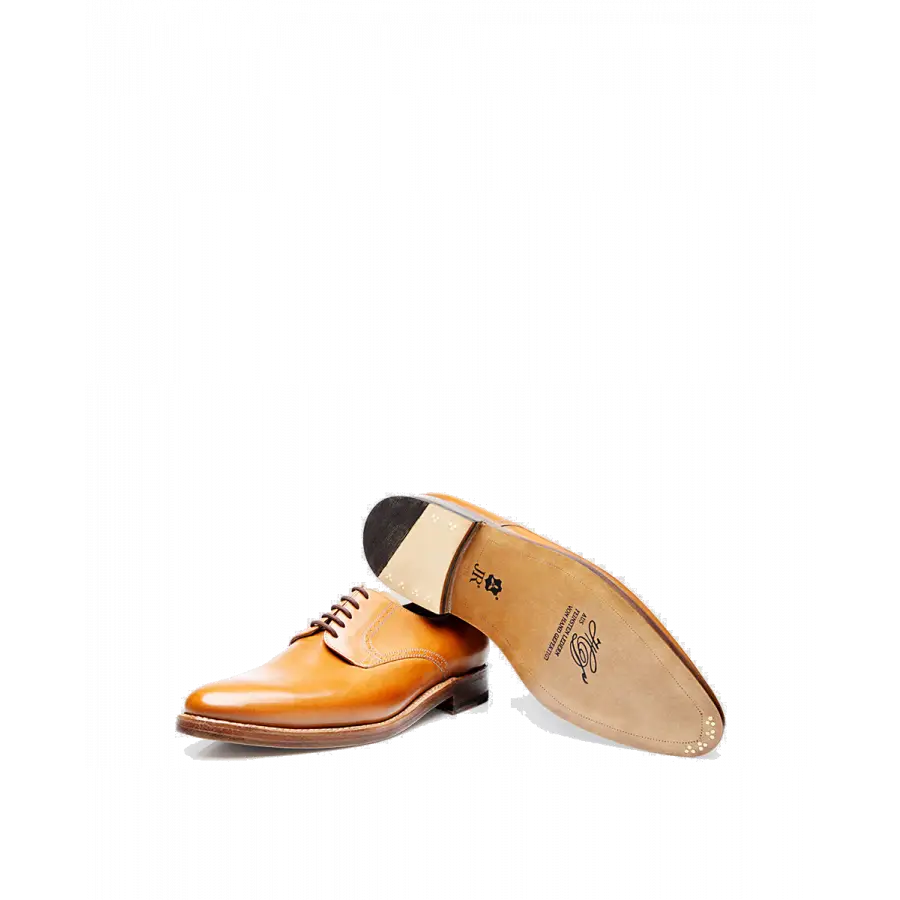 Heinrich Dinkelacker - Businessschuhe Derby MILANO PLAIN AC Antikcalf - beige