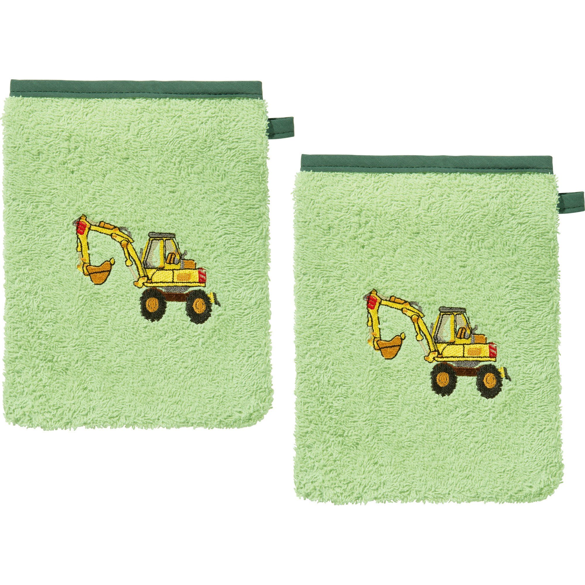 Erwin Müller Handtuch Set Kinder-Frottier-Set 3-tlg., Frottier, (3-tlg), Walk-Frottier Uni