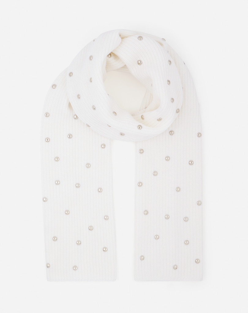 ECHARPE EN LAINE AVEC STUDS