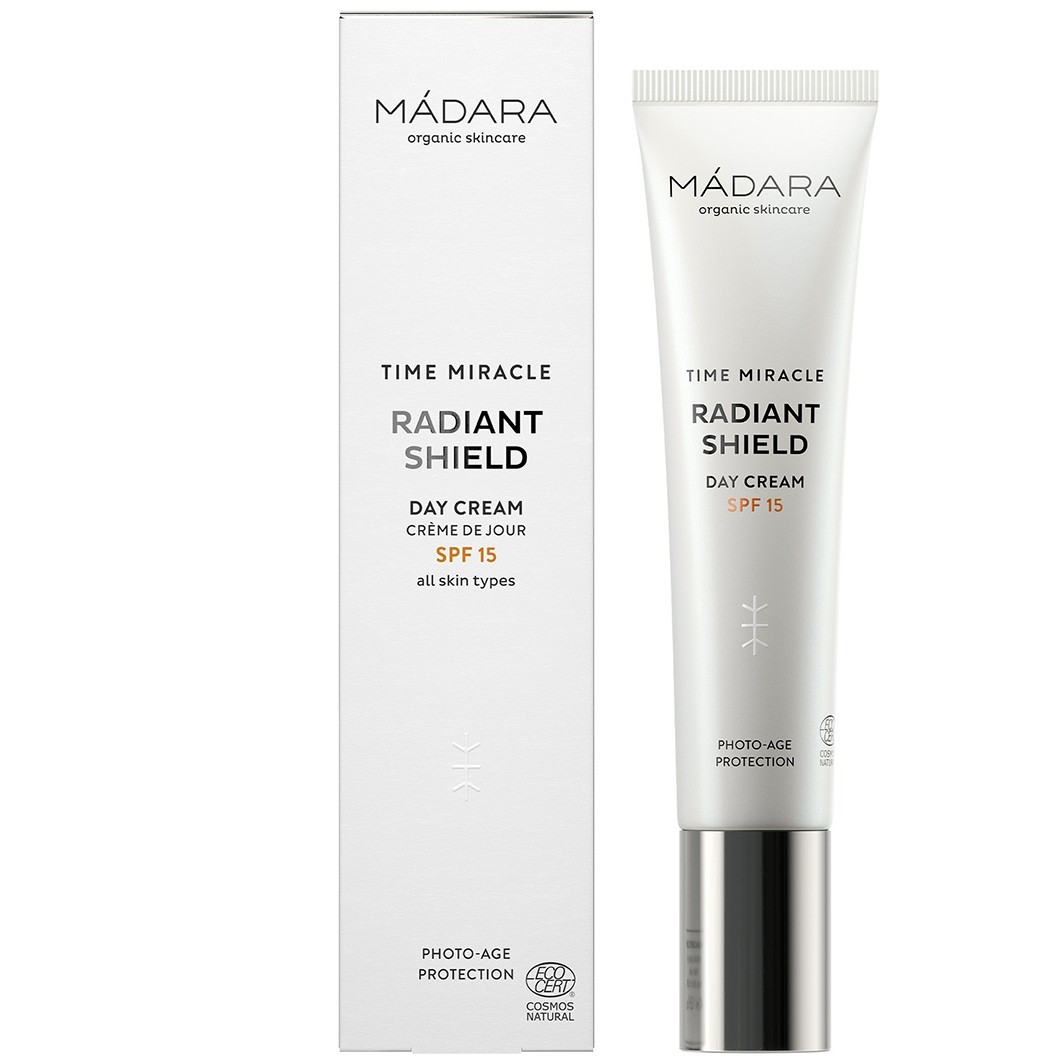 MÁDARA Radiants Shield dnevna krema za zaštitu od sunca SPF15