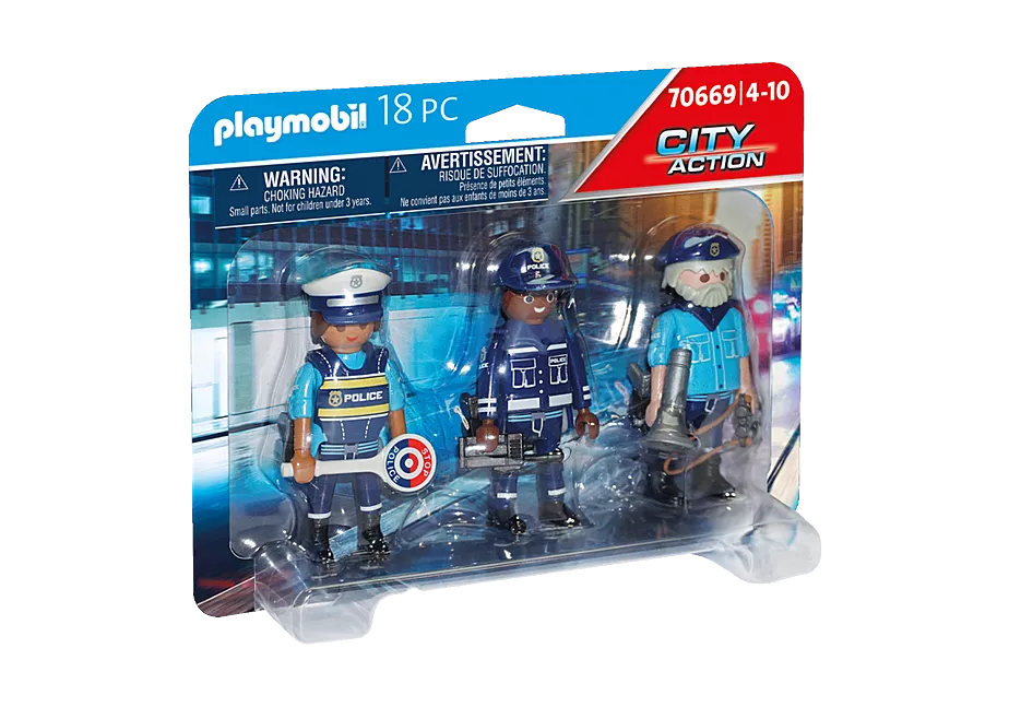 Figurenset Polizei