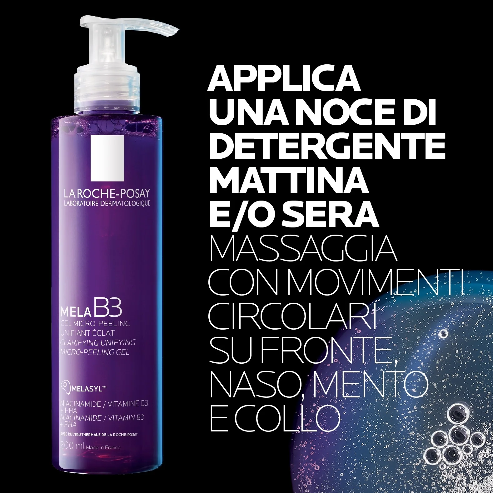 Apple B3 Gel de curățare anti-pete cu micro-peeling Apple B3 - Gel de curățare facială