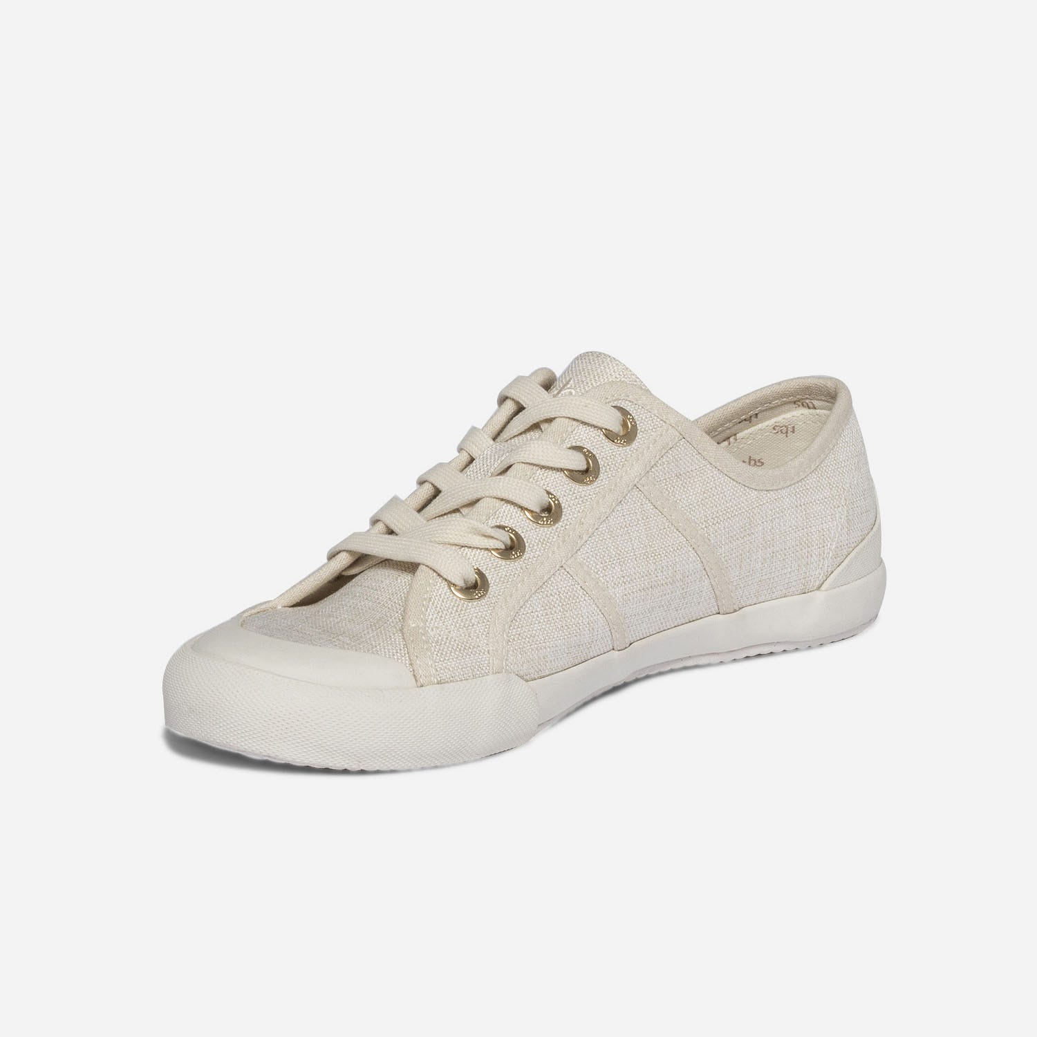 Tennis TBS beige chiné en toile