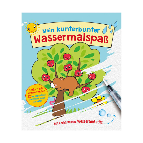 Bücher-Set Wassermalbuch