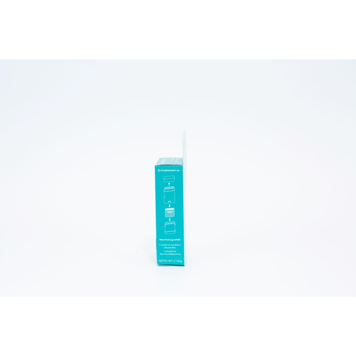 Deo Startpaket: Behälter Aqua & Fresh Cotton Refill Deo