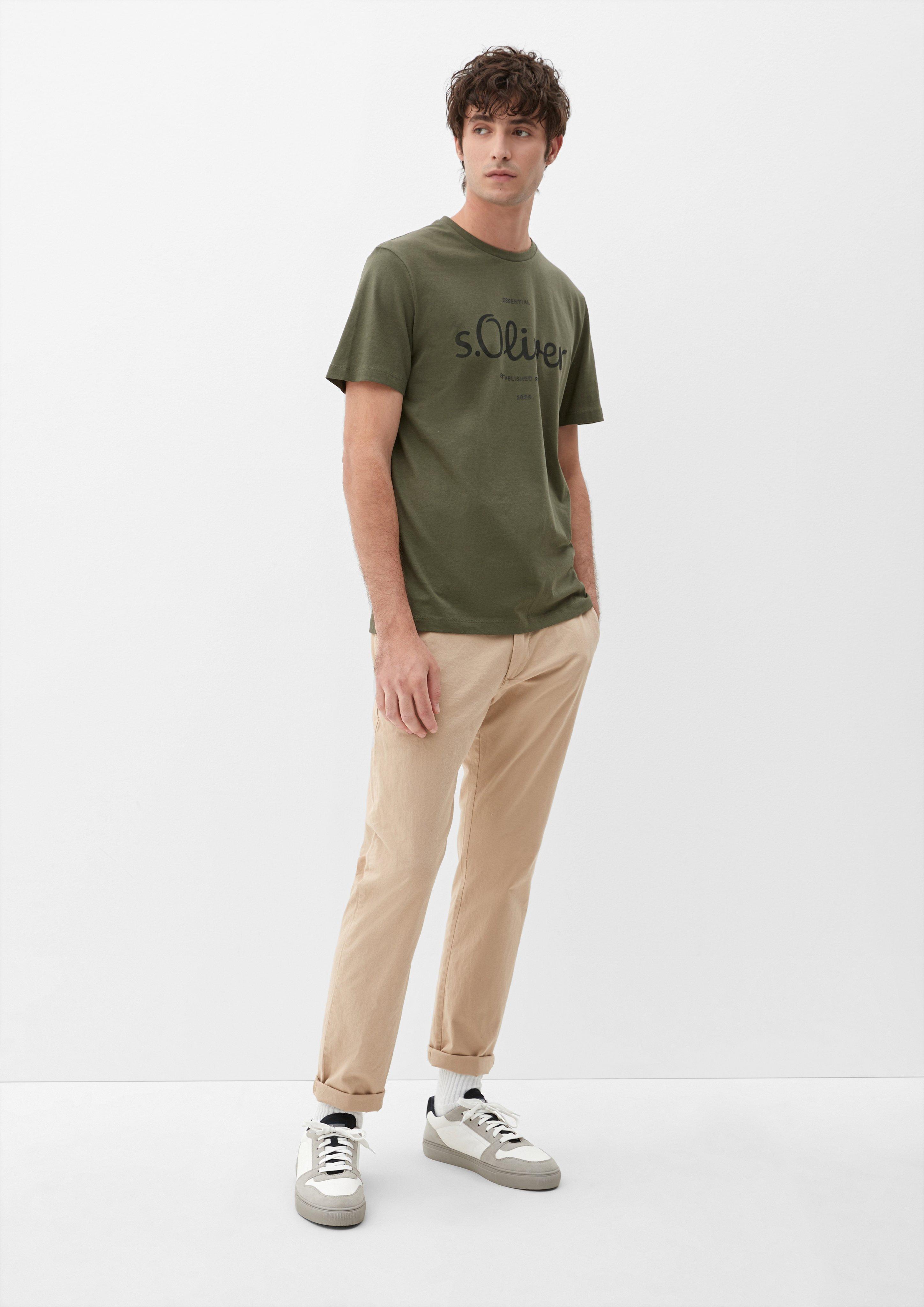 Labelshirt aus Jersey  03.899.32.6954-79D1